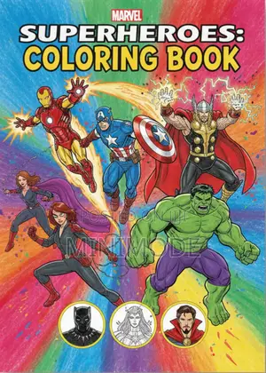 Marvel Superheroes Coloring Book