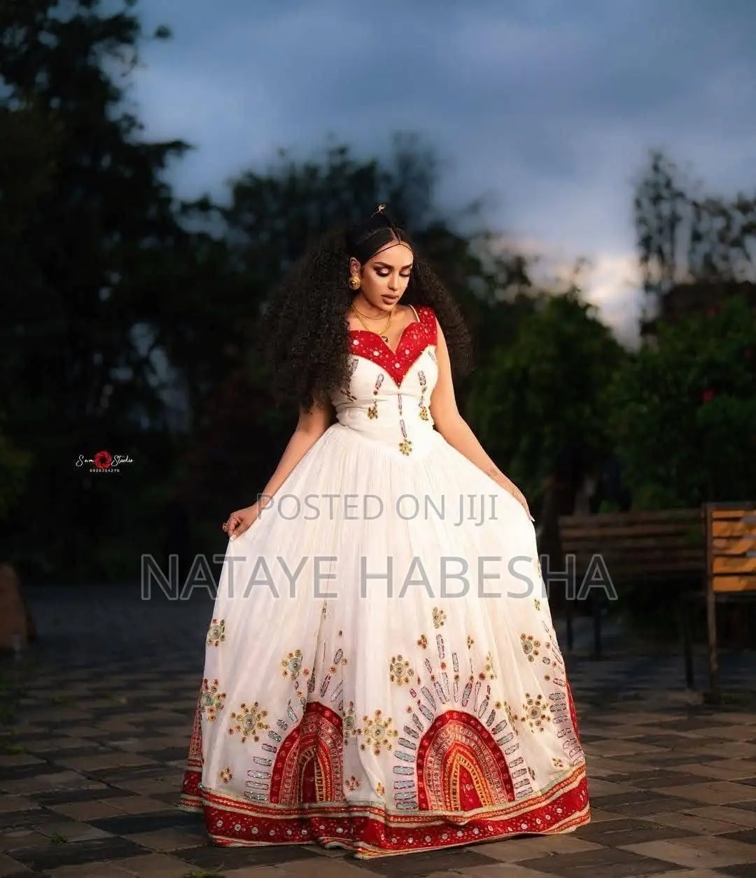 የሀበሻ ቀሚስ Habesha Kemis ሽፎን Yehabesha Libs የሐበሻ ልብስ Traditional Dress