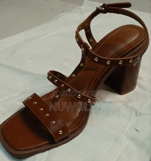 Women Shoe~Primark Studded Block Heel Sandal