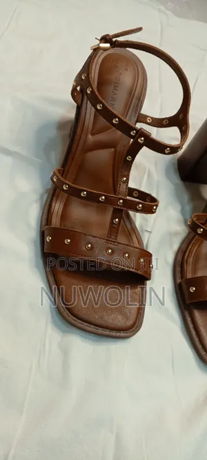 Women Shoe~Primark Studded Block Heel Sandal