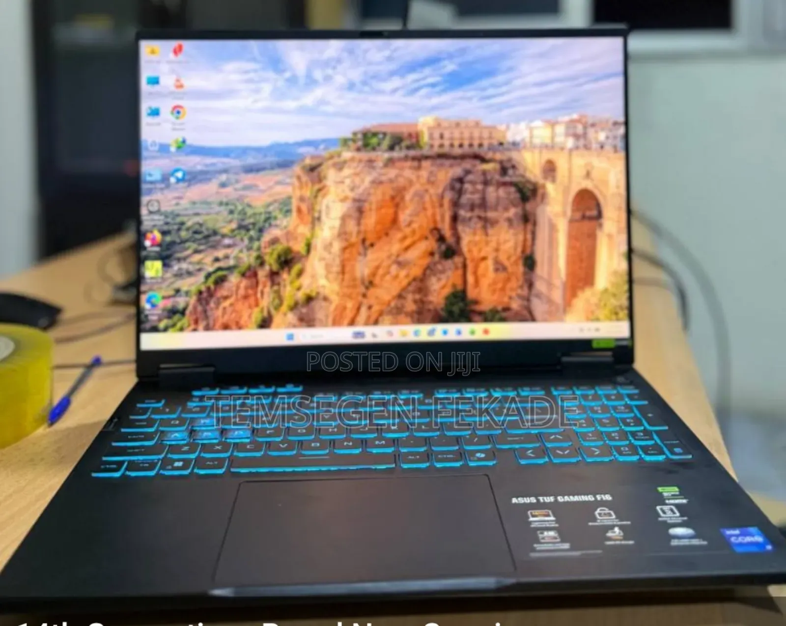 New Laptop Asus TUF Gaming A16 32GB Intel Core i7 SSD 1T