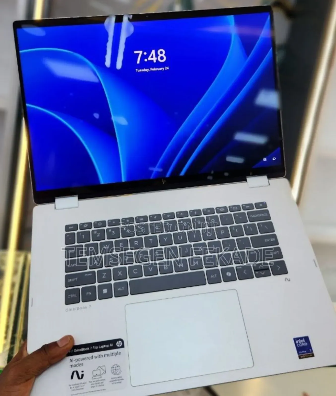 New Laptop HP OmniBook 7 16" 32GB Intel Core Ultra 7 SSD 1T