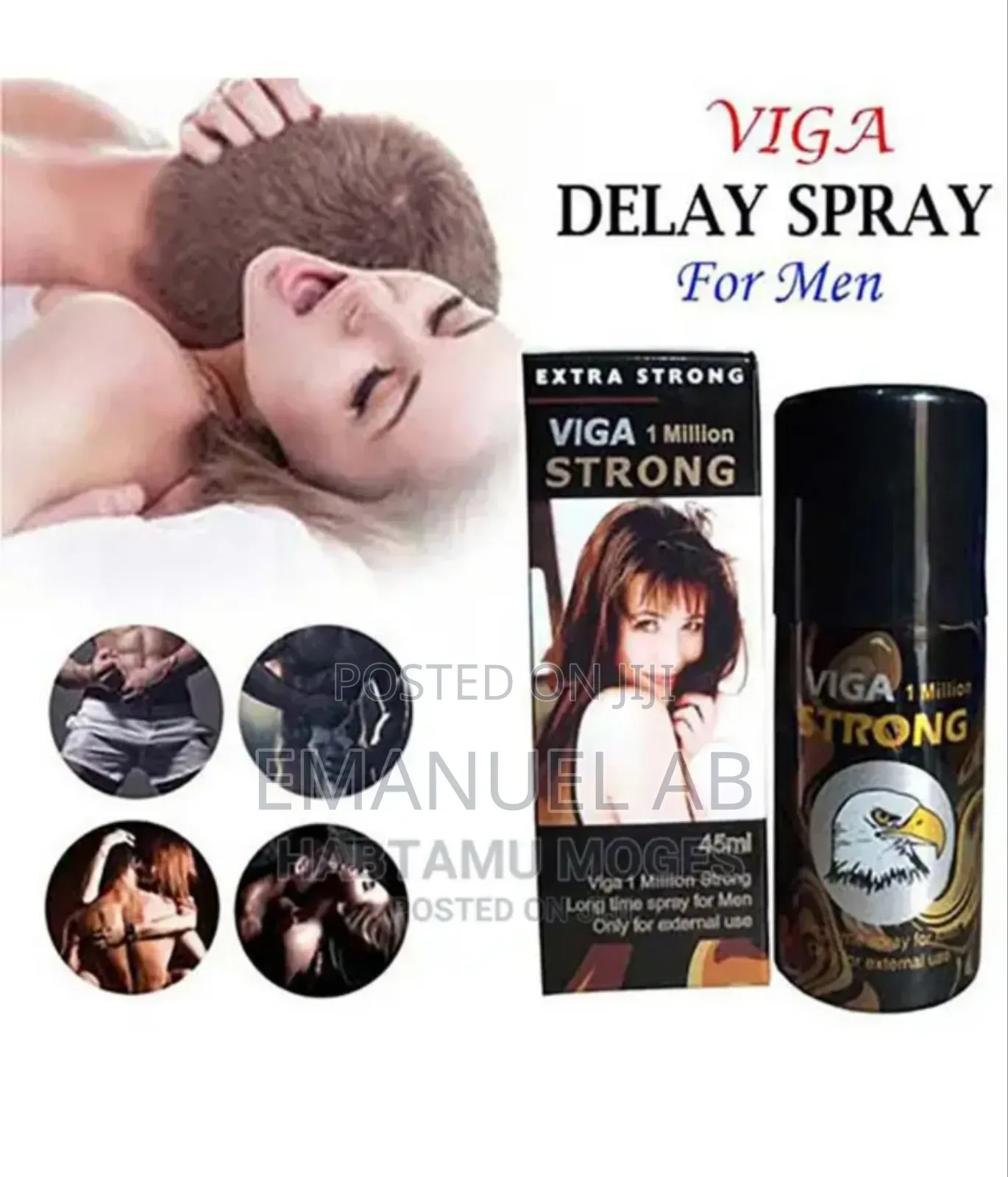 Viga 1million Strong Delay Spray for Men