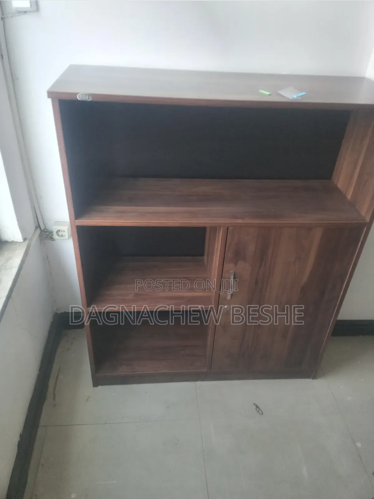 Shelf With Lock Door