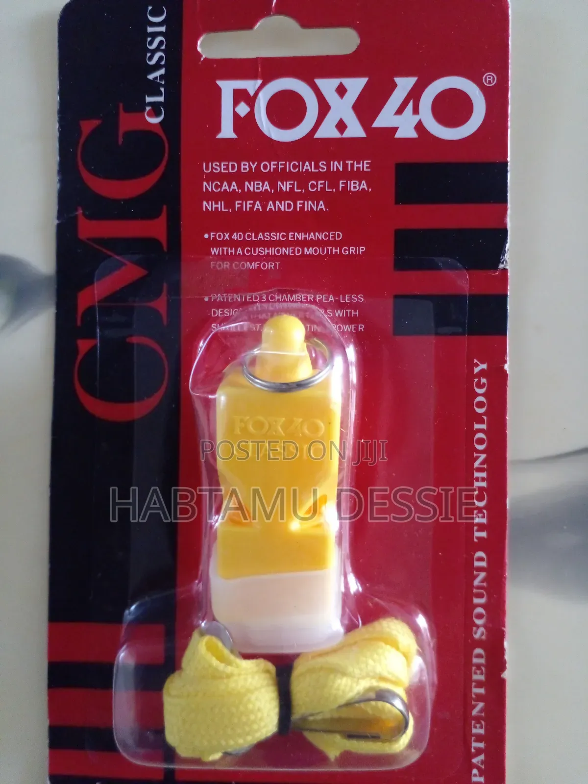 Fox 40 Classic Whistle