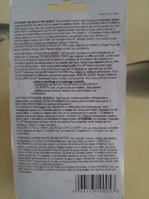 Fox 40 Classic Whistle