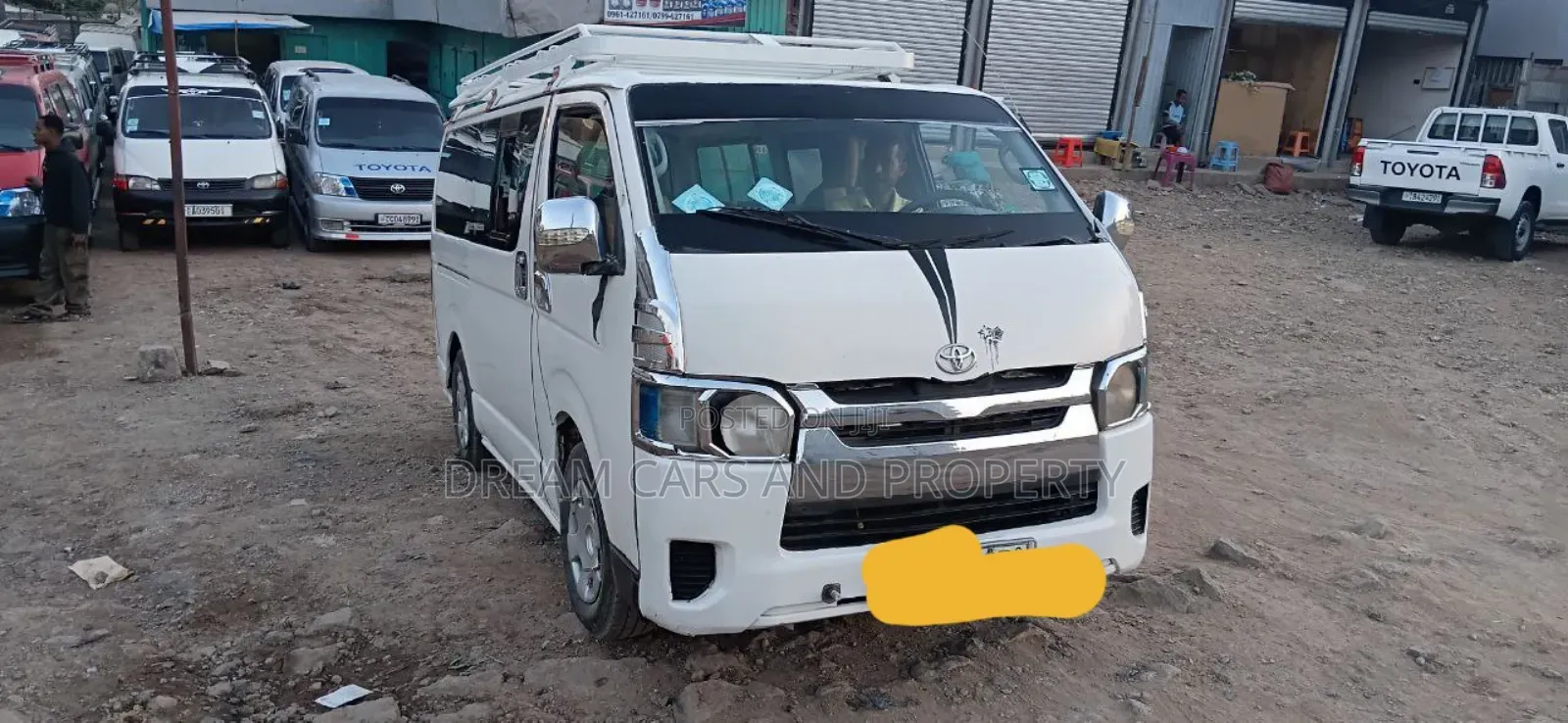 Toyota HiAce 2008 White
