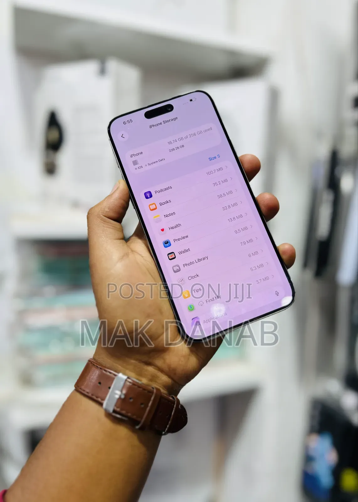 Apple iPhone 15 Pro Max 256 GB Silver