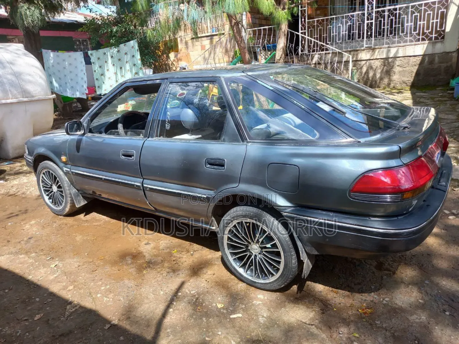 Toyota Corolla Hatchback 1990 Gray