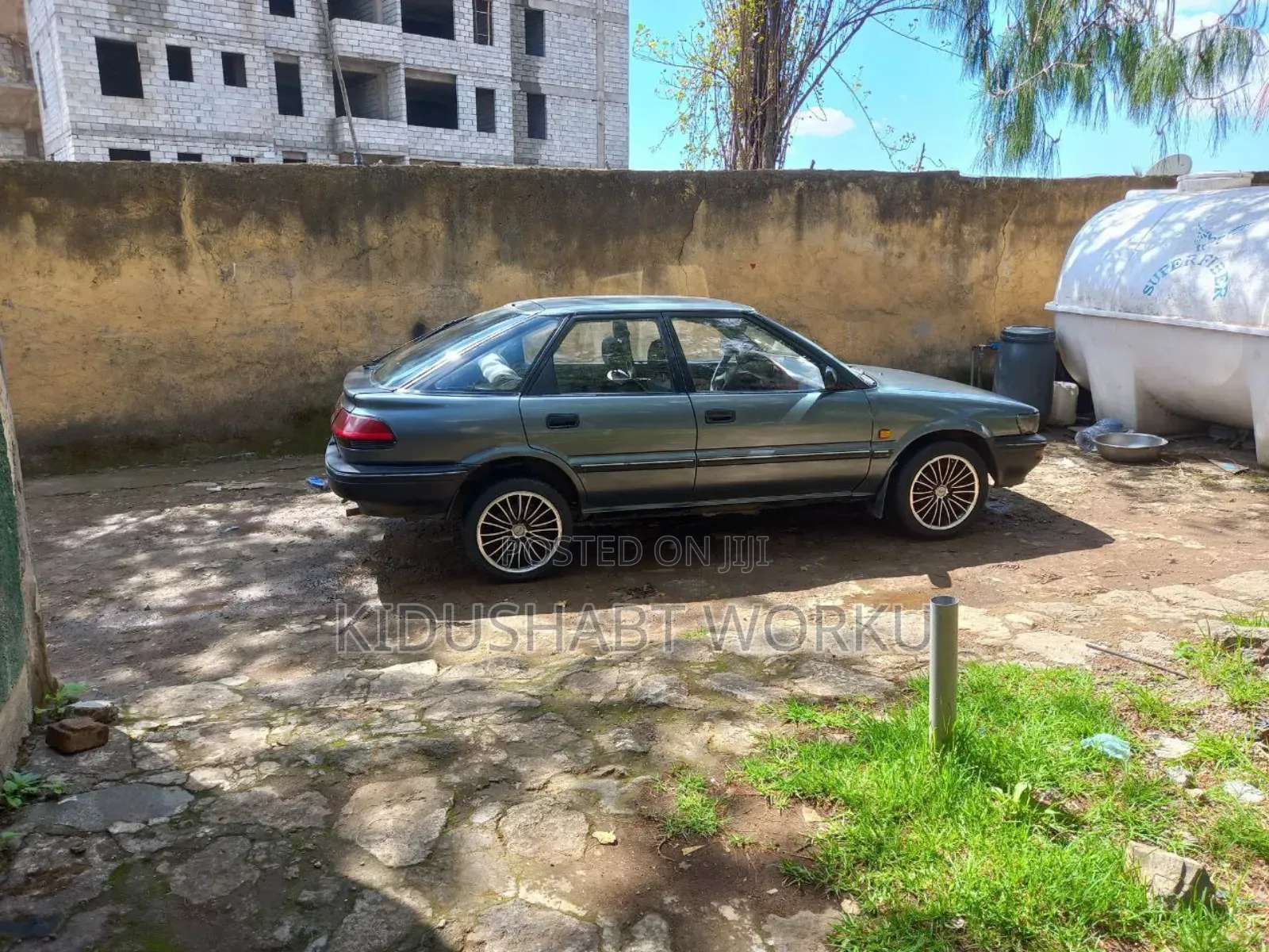 Toyota Corolla Hatchback 1990 Gray