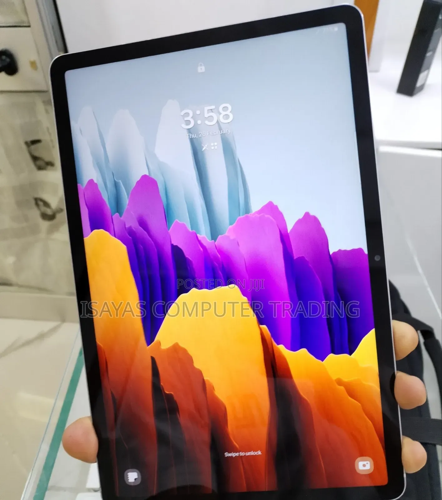New Samsung Galaxy Tab S7 128 GB Silver