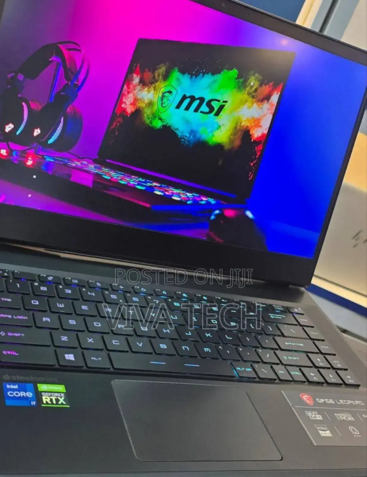 New Laptop MSI GP75 Leopard 16GB Intel Core i7 SSD 512GB
