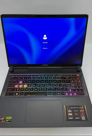 New Laptop MSI Vector 16 HX AI A2XWIG 16GB AMD Ryzen 9 SSD 1T