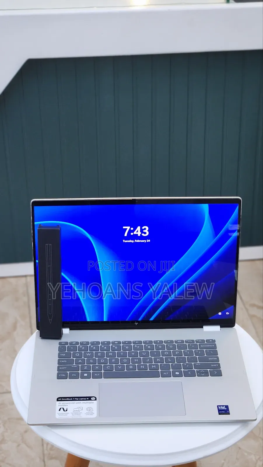 New Laptop HP OmniBook 7 16" 32GB Intel Core Ultra 7 SSD 1T