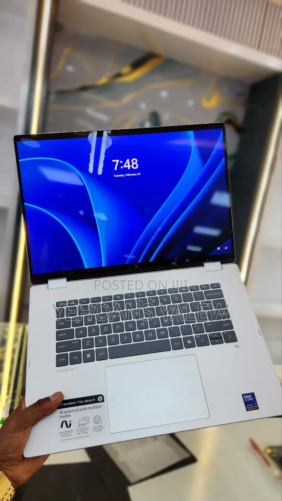 New Laptop HP OmniBook 7 16" 32GB Intel Core Ultra 7 SSD 1T
