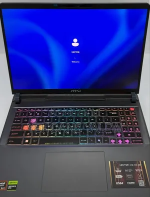 New Laptop MSI Vector 16 HX AI A2XWIG 16GB AMD Ryzen 9 SSD 1T