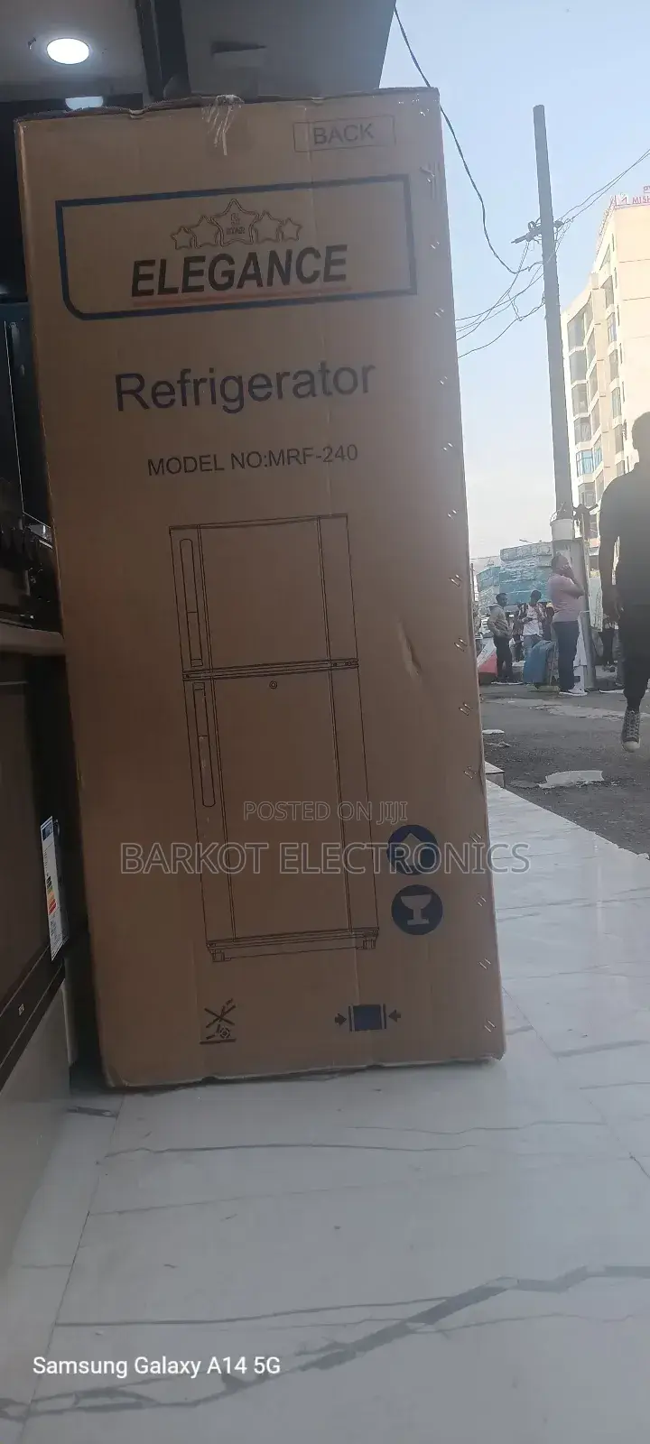 Eleganece Refrigerator Model Ele 240l Brand Model