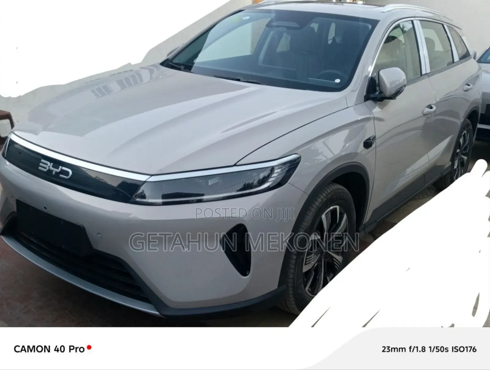 New BYD Song Plus DM-i 2025 Silver
