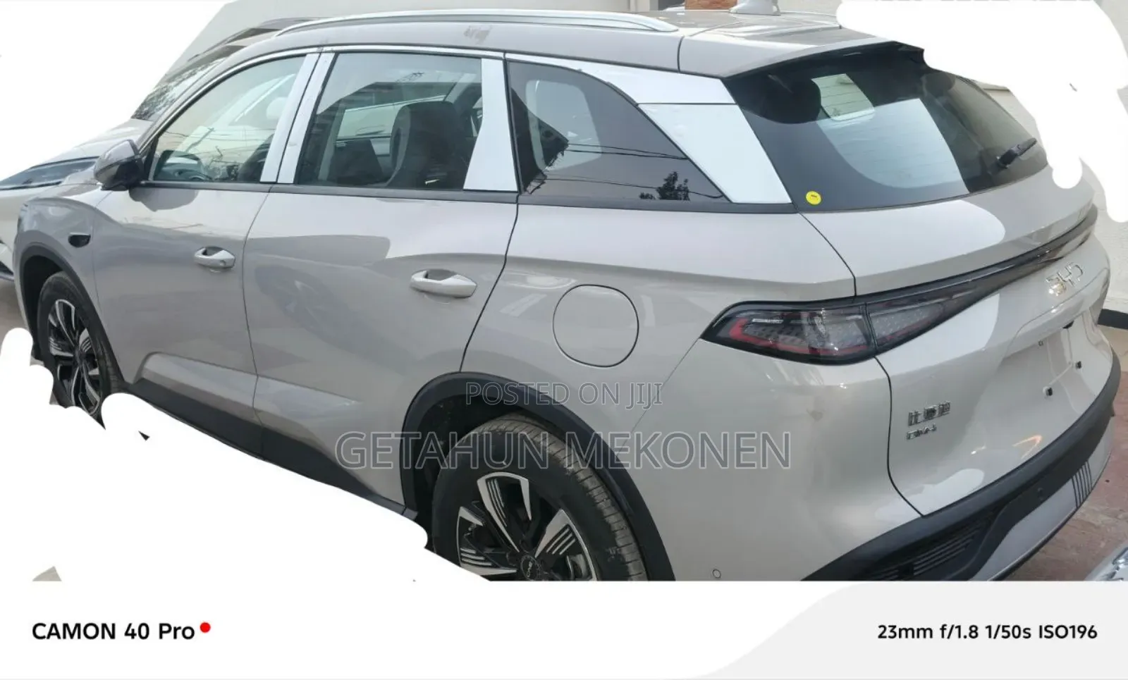 New BYD Song Plus DM-i 2025 Silver