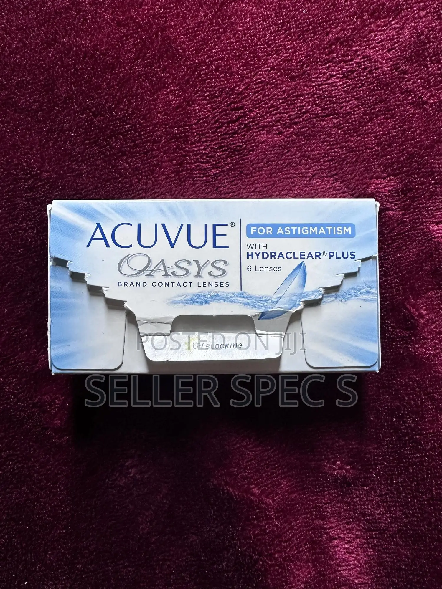 Prescription Contact Lens Order