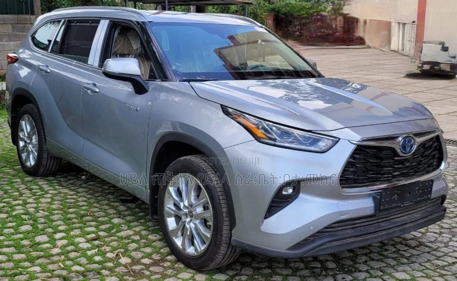 New Toyota Highlander Hybrid 2023 Silver