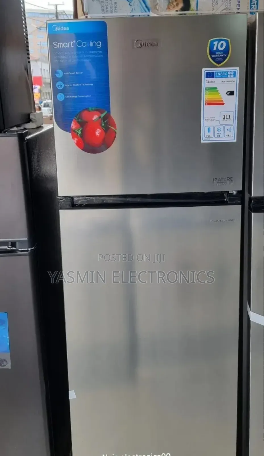 Midea Refrigerator 338-litters Top Freezers Delivery