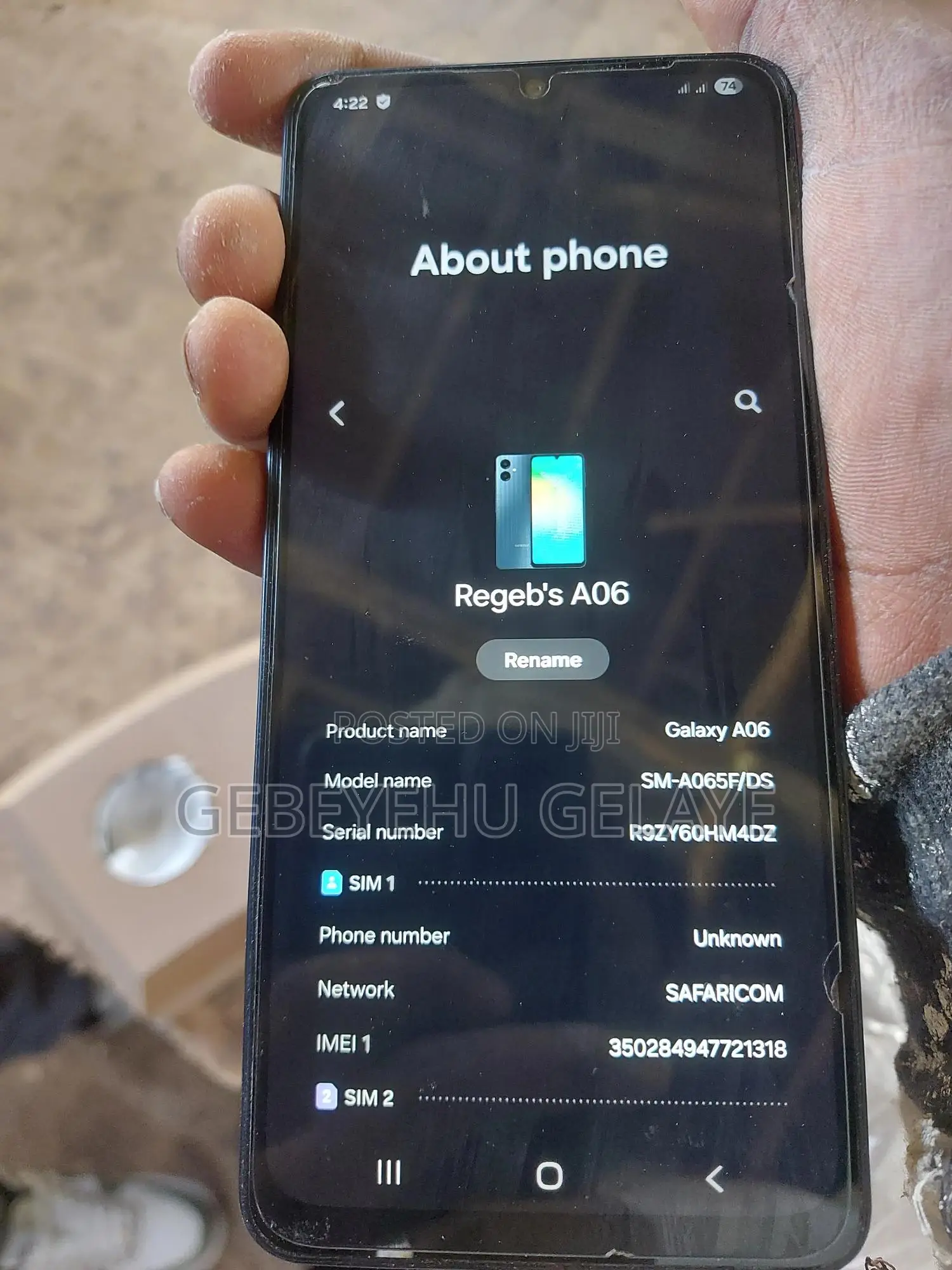 Samsung Galaxy A06 64 GB Black