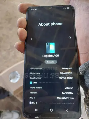 Samsung Galaxy A06 64 GB Black