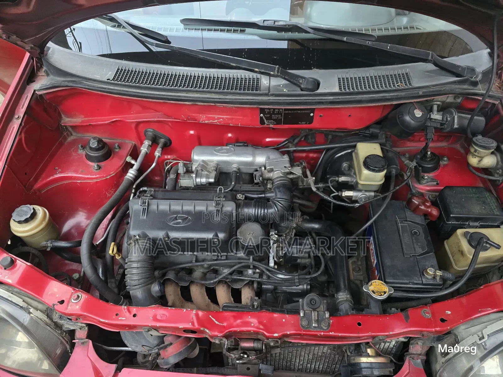 Hyundai Atos 1998 Red