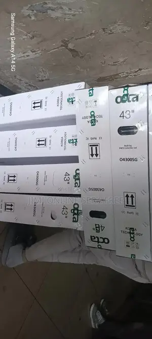 Octa Smart Tv 43 Inch Andraid Doubel Gelass New 2025 Model