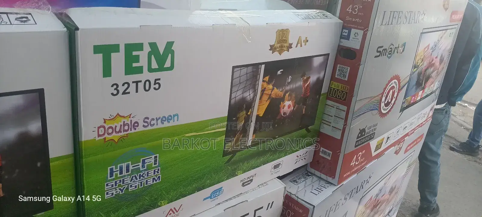 Tev Doubel Gelass 32 Inch