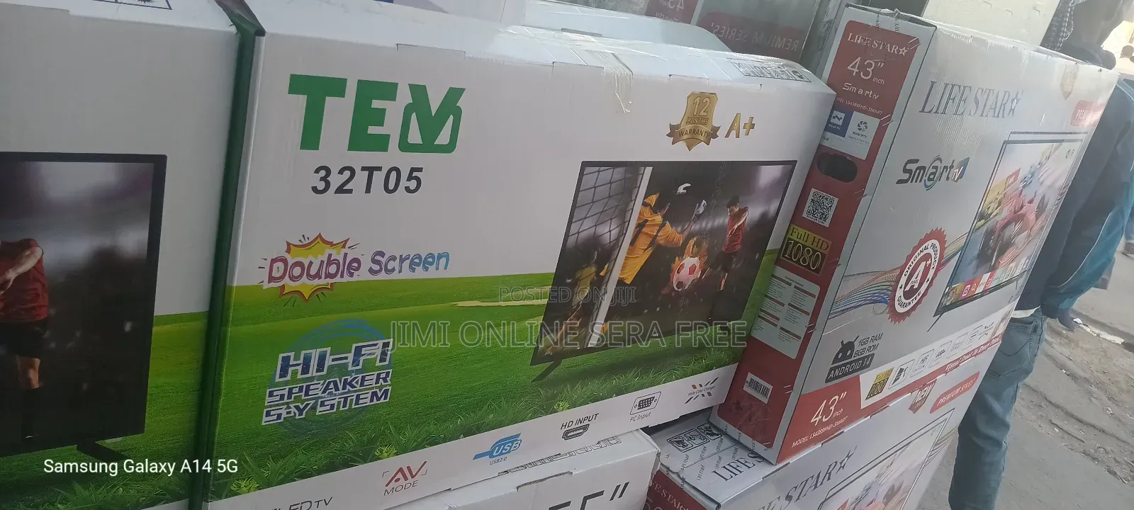 Tev Doubel Gelass 32 Inch