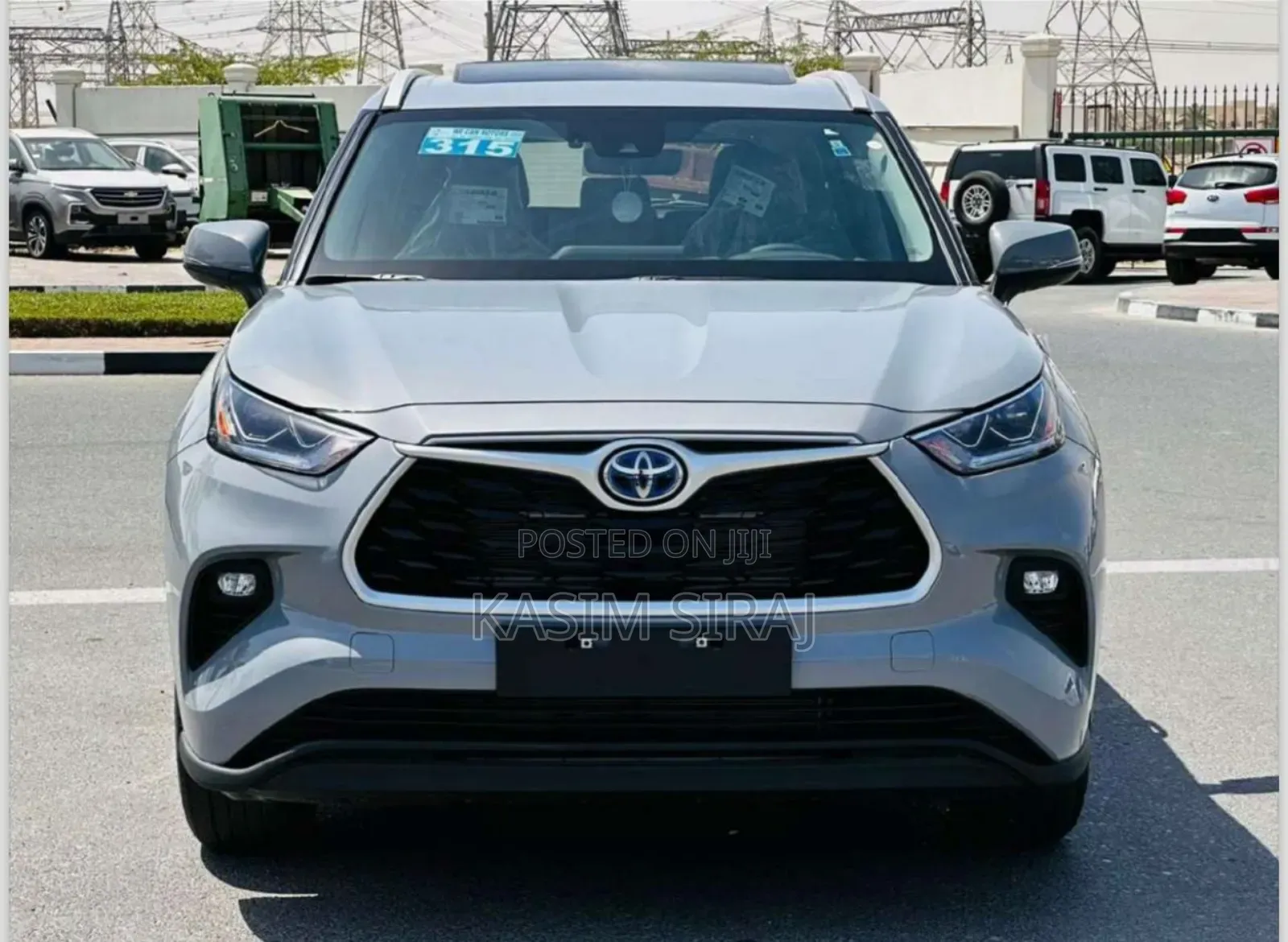 Toyota Highlander Hybrid Limited 2024 Blue