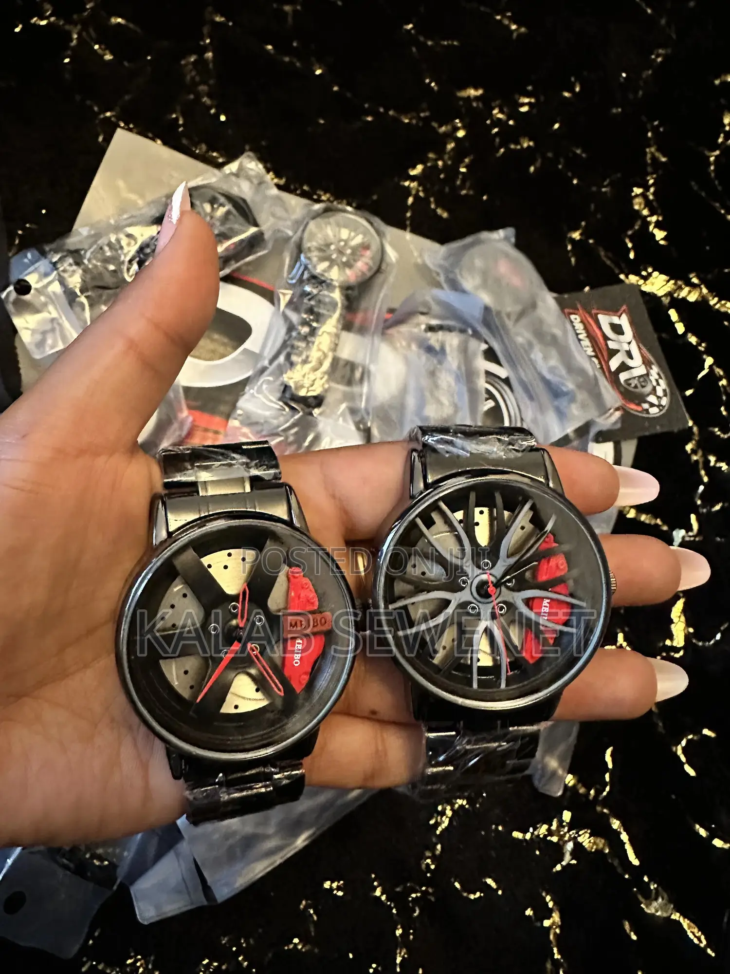 Car Wheel Rim Watch