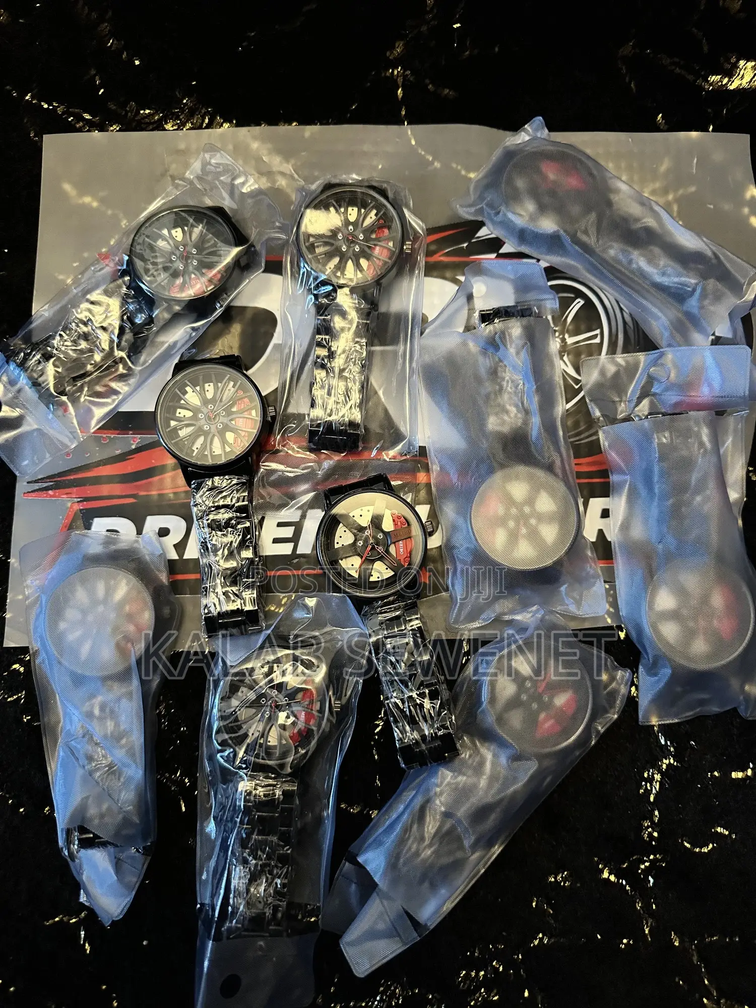 Car Wheel Rim Watch
