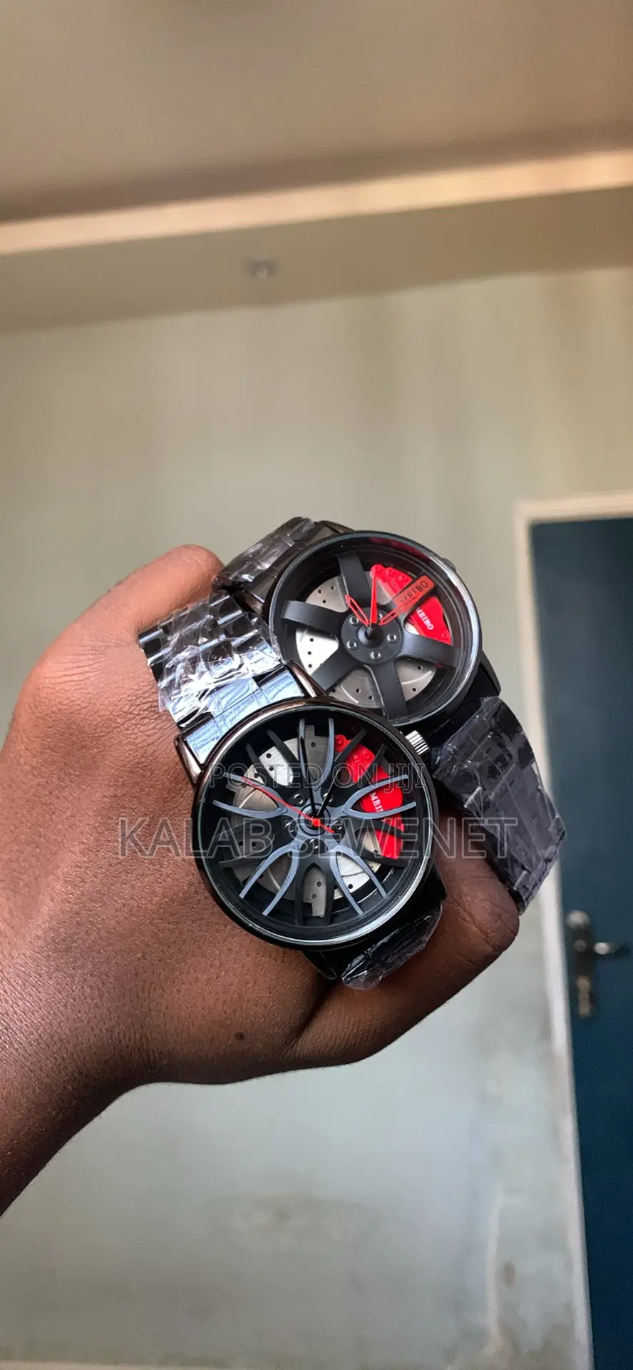 Car Wheel Rim Watch