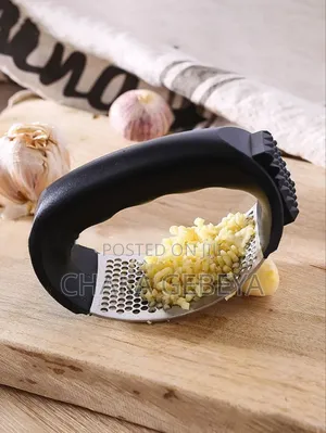 ነጭ ሽንኩርት መጨፍለቂያ - Strong, Rust-Proof, Dishwasher Safe