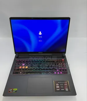 New Laptop MSI Vector 16 HX AI A2XWIG 16GB AMD Ryzen 9 SSD 1T