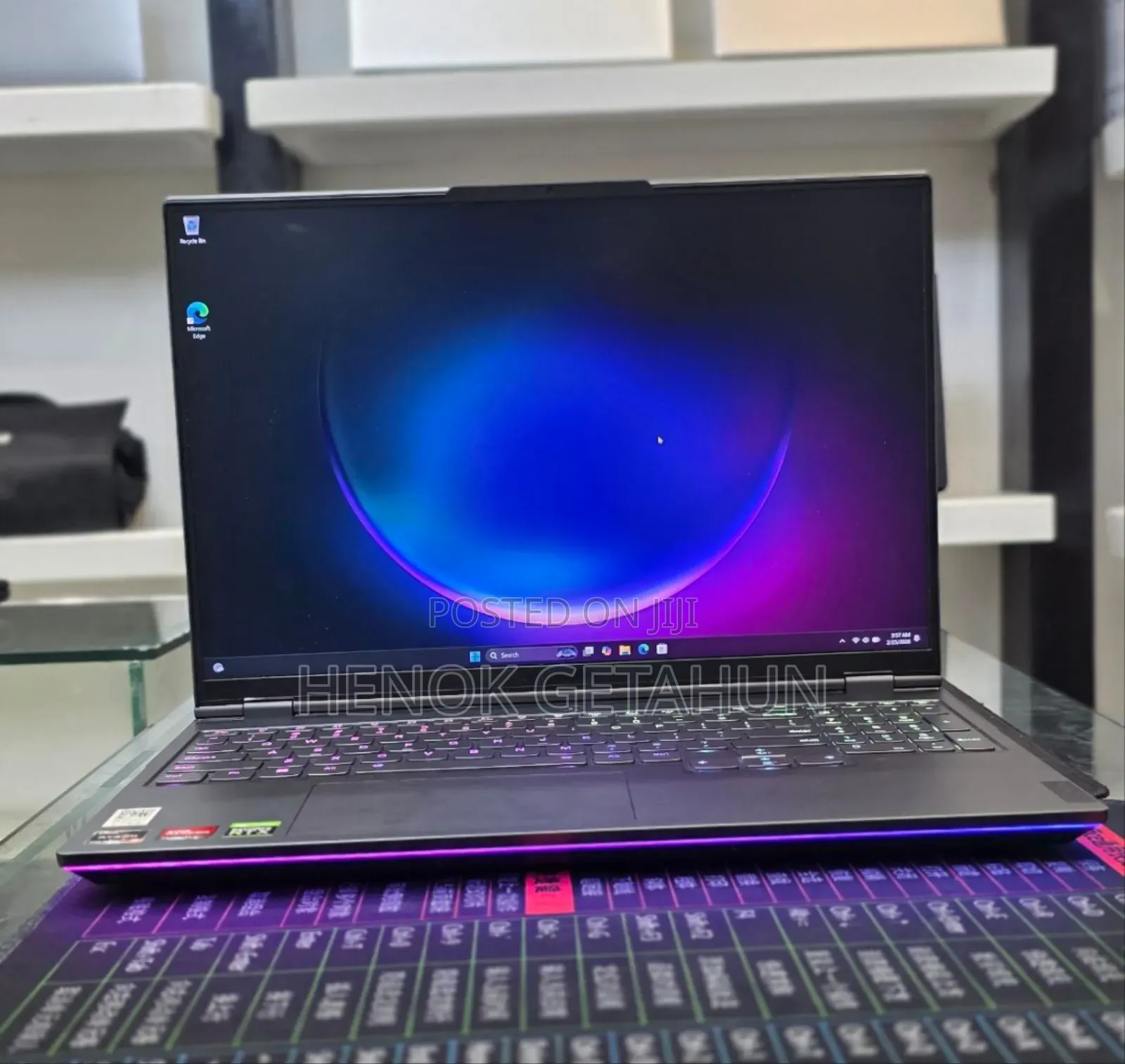 New Laptop Lenovo Legion 5 32GB AMD Ryzen 9 SSD 1T