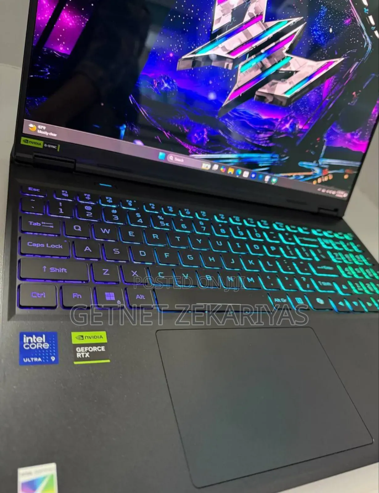 New Laptop Acer Predator Helios Neo 16 32GB Intel Core Ultra 9 SSD 1T