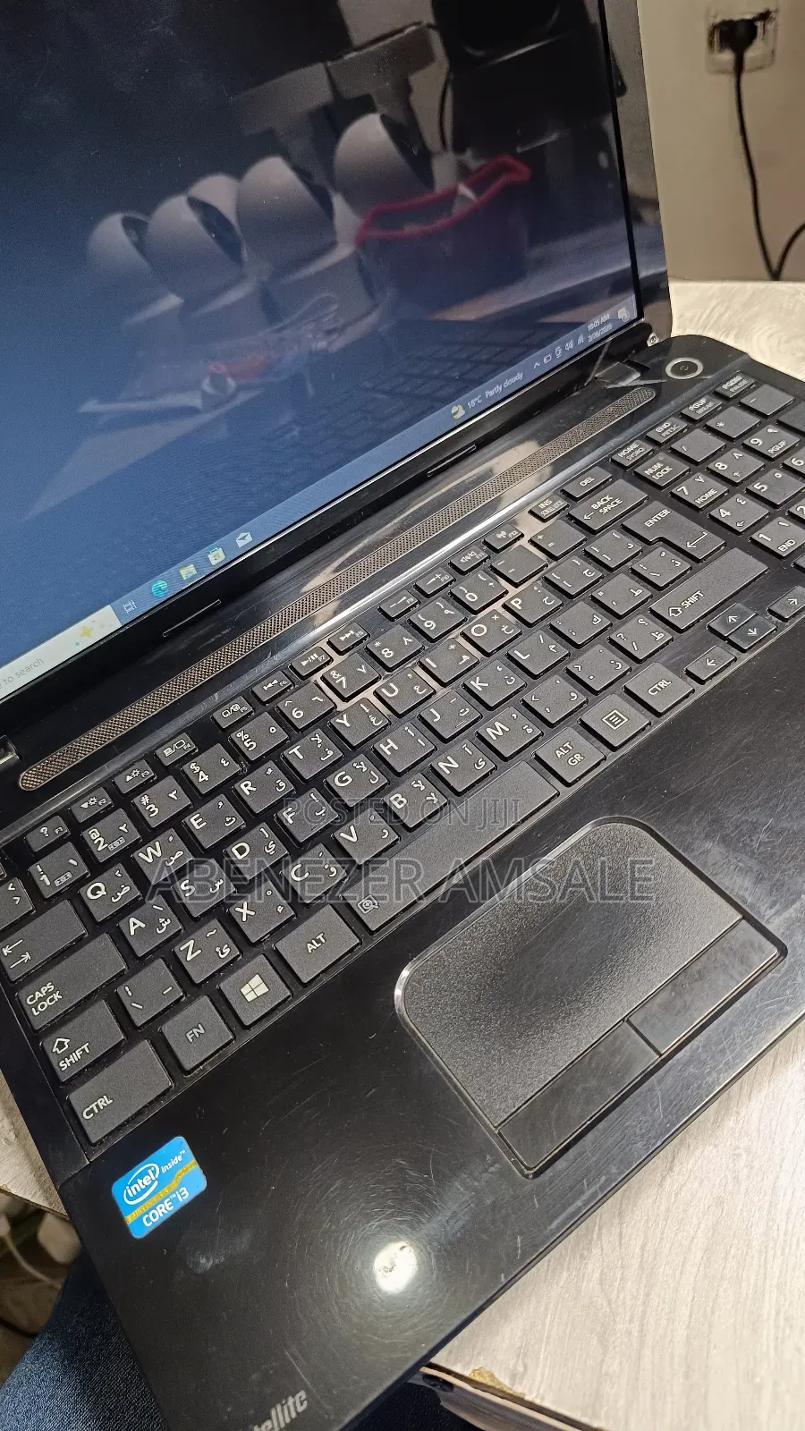 Laptop Toshiba C50 8GB Intel Core 3 HDD 500GB