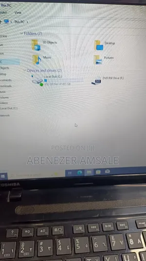 Laptop Toshiba C50 8GB Intel Core 3 HDD 500GB