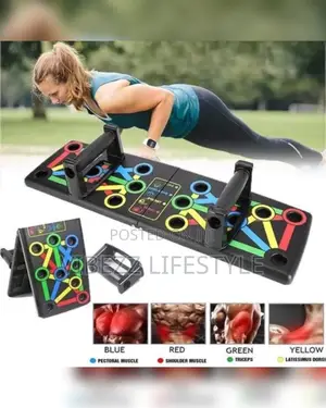 ተጣጣፊ ፑሽ አፕ መሳሪያ Foldable Push Up Board