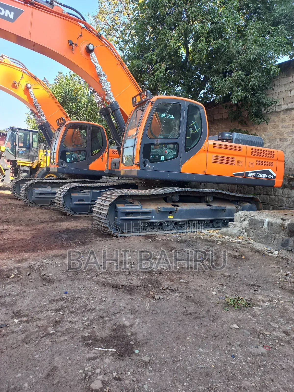Develon Excavator in Ethiopia