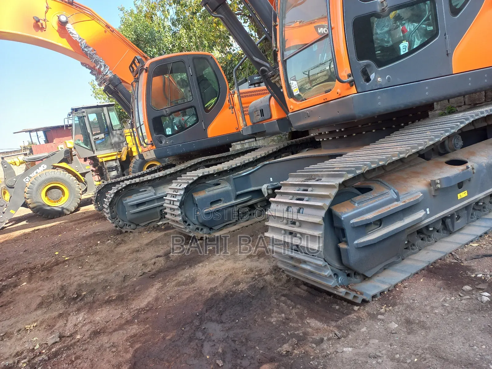 Develon Excavator in Ethiopia