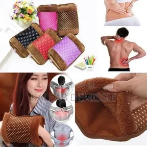 Thermal Water Bag ባጉን ዉሀ በመሙላት ካሞቅንዉ በኃላ ህመም የሚሰማን ቦታ ላይ መያዝ