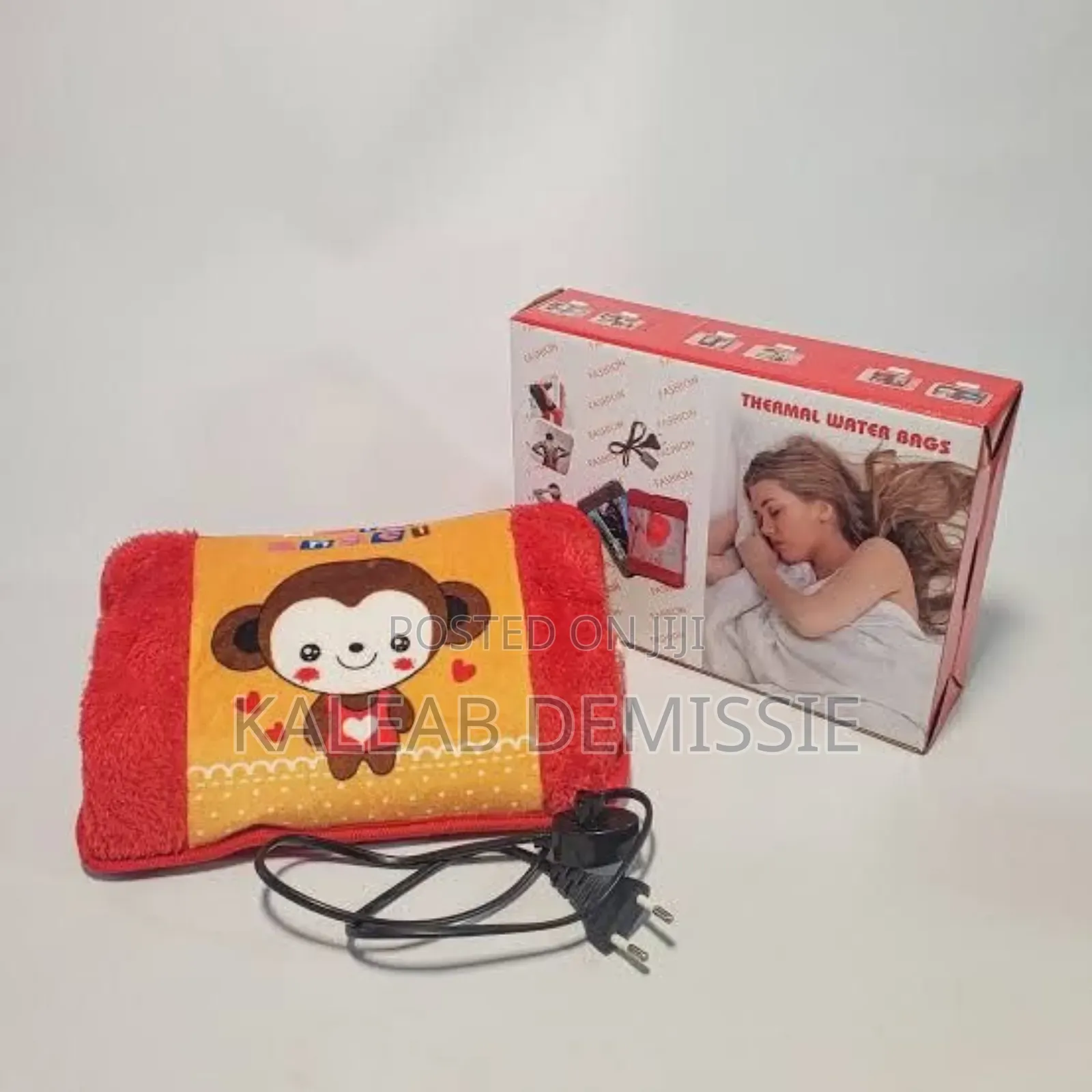 Thermal Water Bag ባጉን ዉሀ በመሙላት ካሞቅንዉ በኃላ ህመም የሚሰማን ቦታ ላይ መያዝ
