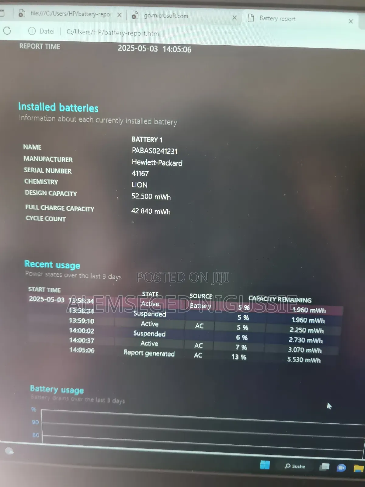 Laptop HP Pavilion 17 8GB Intel Core i5 HDD+SSD 512GB