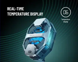 Porodo Led Top Quality Gaming Phone Cooler