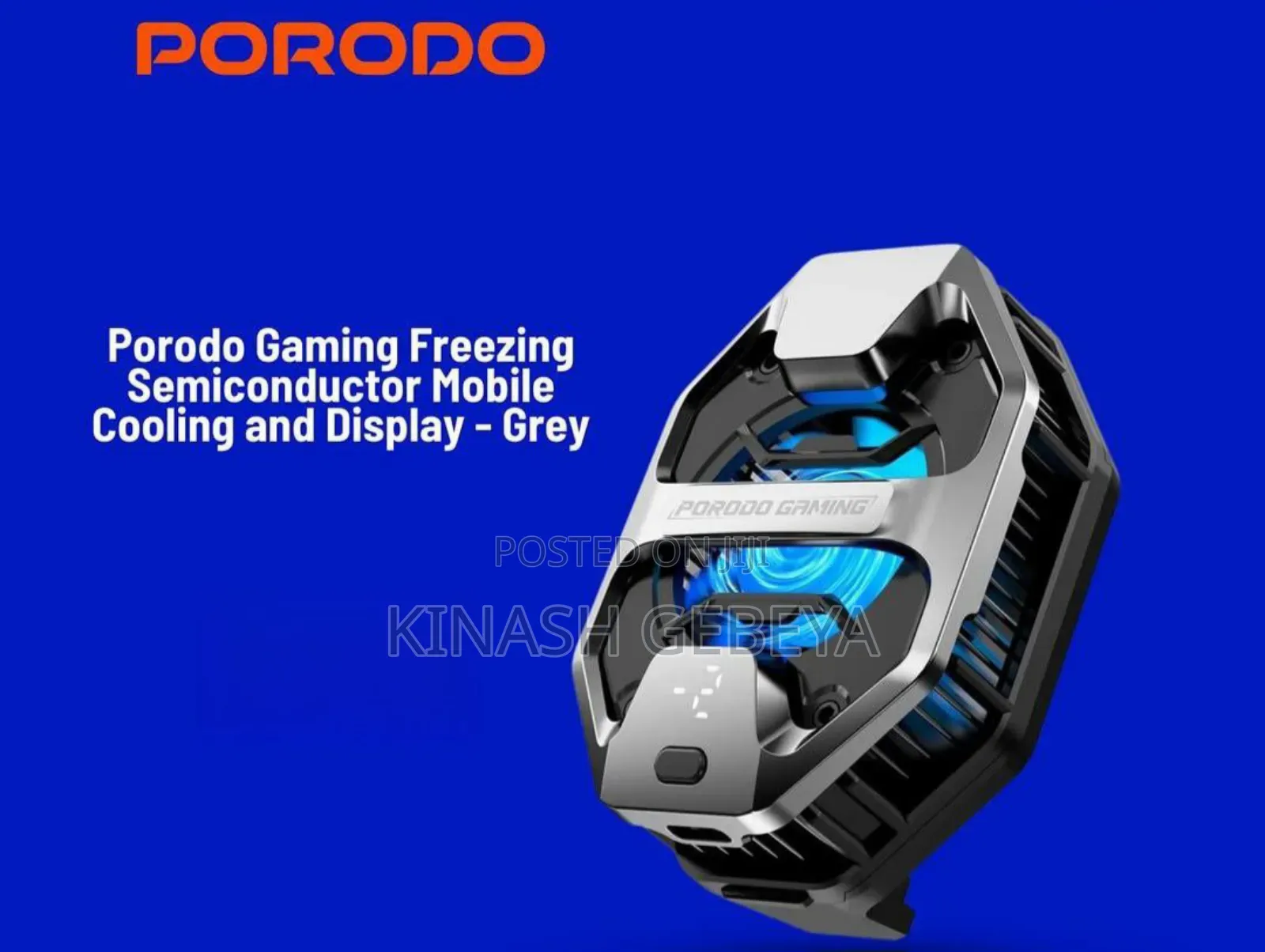 Porodo Led Top Quality Gaming Phone Cooler